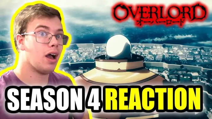 OVERLORD SEASON 4 TRAILER REACTION AND FIRST TIME WATCHING!!