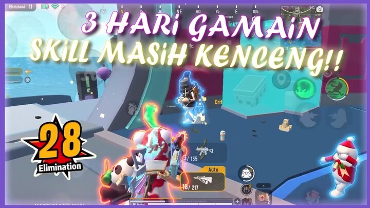 28KILL !! MASIH BISA KILL BANYAK WALAU LAMA GA MAIN!! - Sausage Man Indonesia