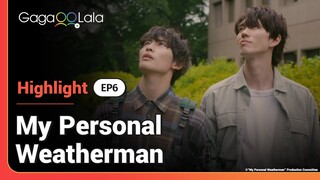 Mizuki actually ditching his mean friends to hang out with Yoh more in "My Personal Weatherman"😏