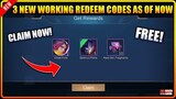 CLAIM! 3 NEW WORKING REDEEM CODES THIS SEPTEMBER 8, 2021 - MLBB