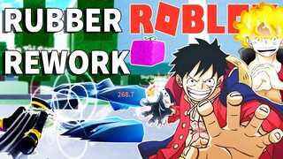 Roblox - BẤT NGỜ TRƯỚC TRÁI ÁC QUỶ CAO SU RUBBER ĐƯỢC LÀM LẠI HOÀN TOÀN MỚI SIÊU MẠNH - Blox Fruits