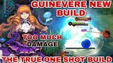 GUINEVERE NEW TOP GLOBAL BUILD | TOO MUCH DAMAGE | MOBILE LEGENDS