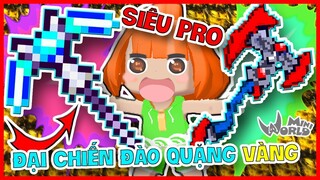KAMUI ĐẠI CHIẾN ĐÀO QUẶNG VÀNG CÙNG KAIRON | AI LÀ VUA ĐÀO QUẶNG PRO NHẤT TRONG MINI WORLD