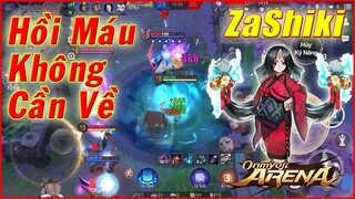 🌸Onmyoji Arena: Zashiki Siêu Tank Gánh Team Cực Đã - Cực Khỏe Khi Lên Trang Bị & Bảng Ngọc Này