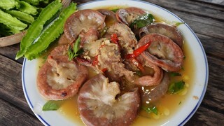 Ruột non kho lá quế - Bin Đen Miền Tây # 224