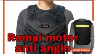 UNBOXING DAN REVIEW ROMPI MOTOR TAHAN ANGIN