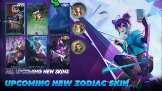 MOBILE LEGENDS NEW SKIN - ALL UPCOMING 55 NEW SKINS 2022 - ADD NEW ZODIAC SKIN 2022 | ML LEAKS