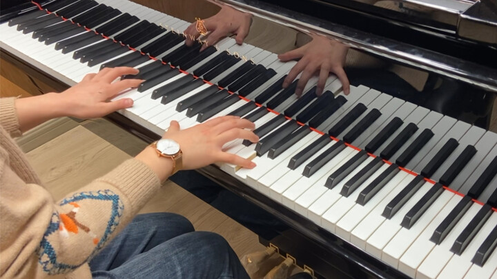 Mainkan River Flows in You dengan lebih dari 800.000 grand piano Steinway #你心河-Yiruma sekolah