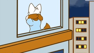 "One-click house renovation technology" [furry animation]