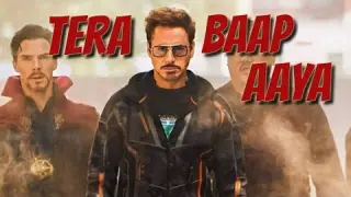 Tera Baap Aaya|Iron Man|Commando 3|Marvel|Iron man x Tera Baap Aaya|Music Video