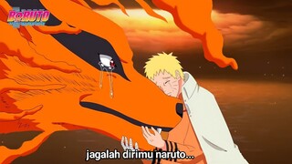 Boruto episode 218 sub indonesia full Detik2 kematian kurama dari dunia pershinobian untuk selamanya