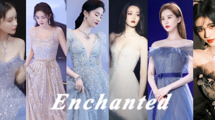 [Portraits of female stars] This night is sparkling｜Red carpet looks｜Micro-spotting｜Appearance-orien