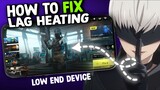 how to fix heating and lag problem in warzone mobile on low end device