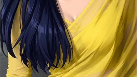 Chandni si khubsuratYellow Saree + She = Perfection#yellowsaree#sareeaesthetic#desicore#animeedit#pi