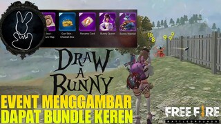 CUMA GAMBAR KELINCI BISA DAPAT BUNDLE PERMANENT KEREN!!! BUNNY QUEEN BUNDLE REVIEW - FREE FIRE