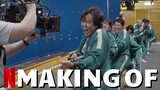 Making Of SQUID GAME Part 2 - Best Of Behind The Scenes, On Set Bloopers & Outtakes | Netflix
