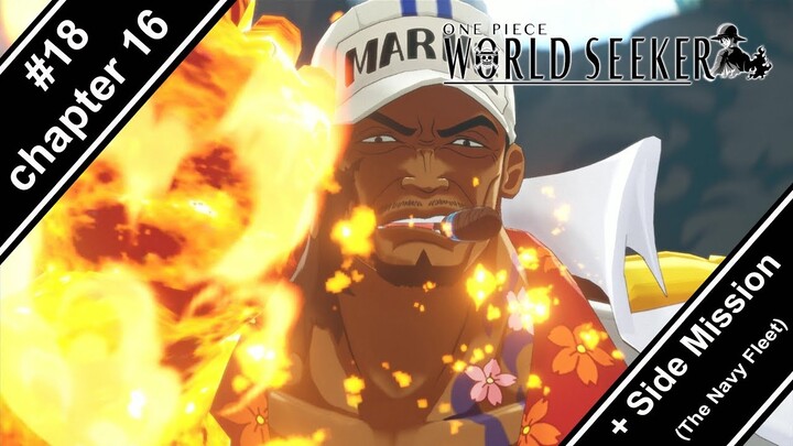 #18 Luffy vs Akainu! Melampiaskan dendam lama! | One Piece: World Seeker | Indonesia