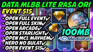 Data Mlbb Lite 100MB Patch STUN | EVENT 515 CARNIVAL PARTY | Cara Atasi Lag & Patah ML