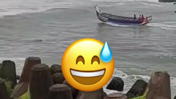 Why would someone on the shore feel like they’re being drowned?