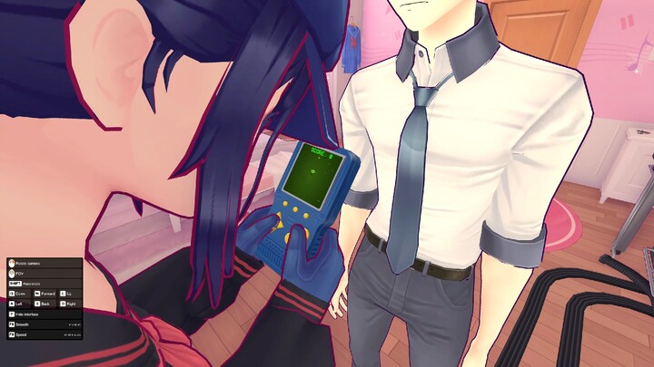 [Mita] Just in case you didn’t know, after taking the hat, he really did start playing the game cons