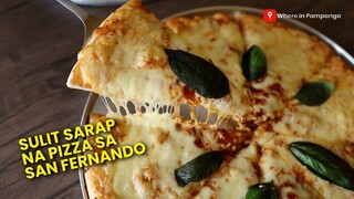 Sulit sarap na pizza sa Delizioso San Fernando