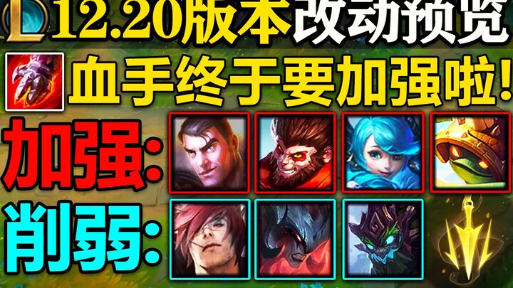 Pratinjau perubahan versi 12.20: Nerf: Hecarim, Mordekaiser, dan Malphite! Buff: Jayce, Wukong, dan 