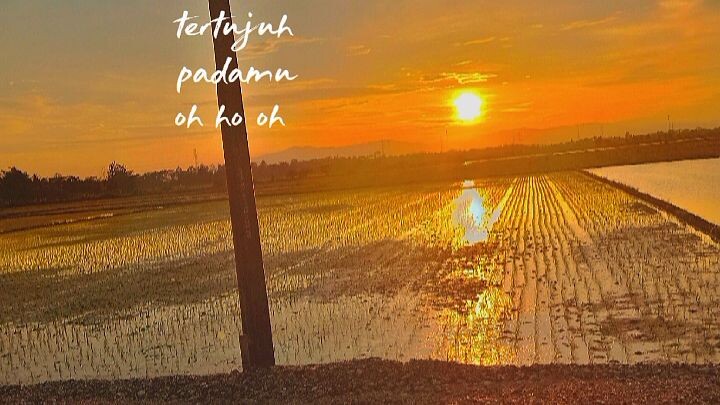 semua kata tertuju padamu