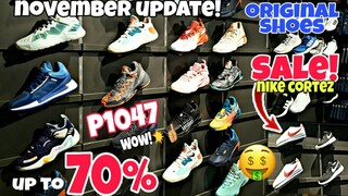 SALE up to 70% off!SHOES BAGS APPARELS,BILIHAN ng ORIGINAL TOBYS SPORTS GREENHILLS,november update