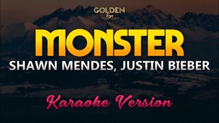 Monster - Shawn Mendes, Justin Bieber (Karaoke/Instrumental)