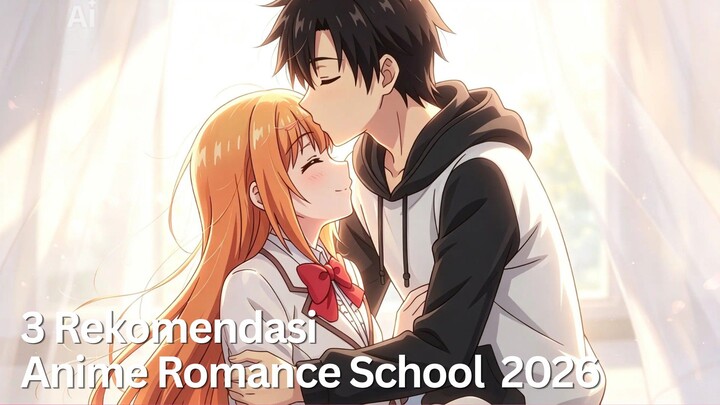Rekomendasi Anime Romantis Genre Sekolah 2026 Wajib Tonton‼️