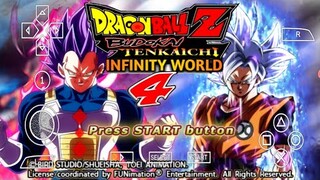 NEW Dragon Ball Super Infinity World V3 DBZ TTT MOD BT3 ISO With Permanent Menu!