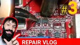 VLOG REPAIR #3 (Motherboard Flicker Display & VGA controller)