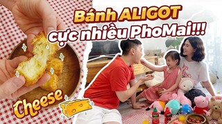 "Liên hoan” 1/6 cùng Cam , bánh Aligot Khoai tây Cheese bao ngon Vlog 218