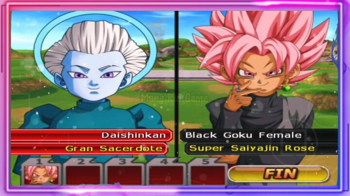 Daishinkan VS Goku Black Female SSJ Rose - DB MOD ANDROID GAMEPLAY
