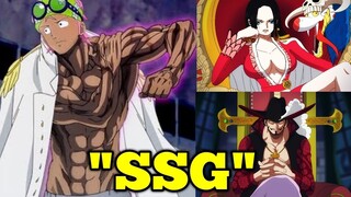 Que es el SSG de la Marina? El Escuadrón de Vegapunk que Sustituirá a los Shichibukai