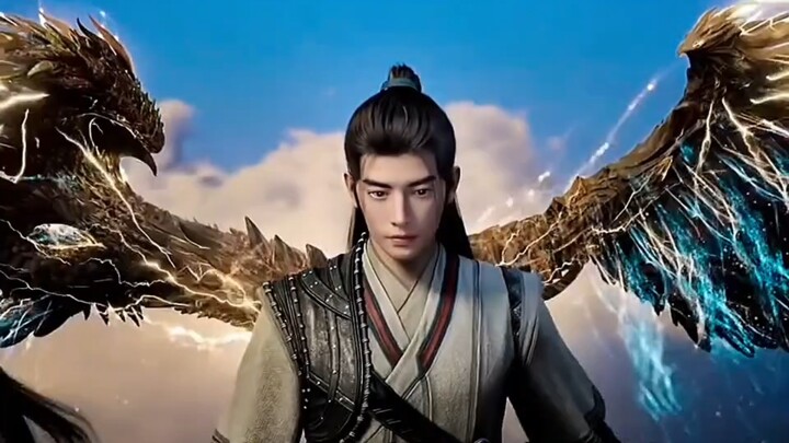 غوي رين نياو: يمكن أن تتحرك أجنحة الرياح والرعد وفقًا لرغبتك، فالرياح يسار والرعد ليس ليجعلك تحتضن م