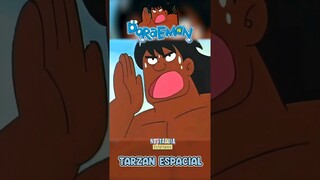 TARZAN APARECE🦍 | Doraemon #shorts  😂