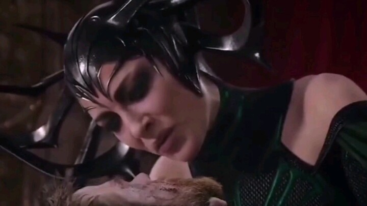 Loki: Brother, why don’t we just listen to my sister and kneel down?