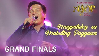 Ato Arman performs 'Magpatuloy sa Mabuting Paggawa' by Febs Colibao | ASOP 7 Grand Finals Night