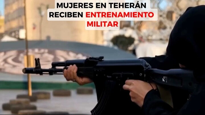 Mujeres en Teherán reciben entrenamiento militar ante el riesgo de una nueva guerra