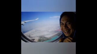FLIGHT FROM ABU DHABI TO MANILA | ANGEL OPENIANO