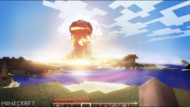 If Creeper Explosions were 1000x bigger