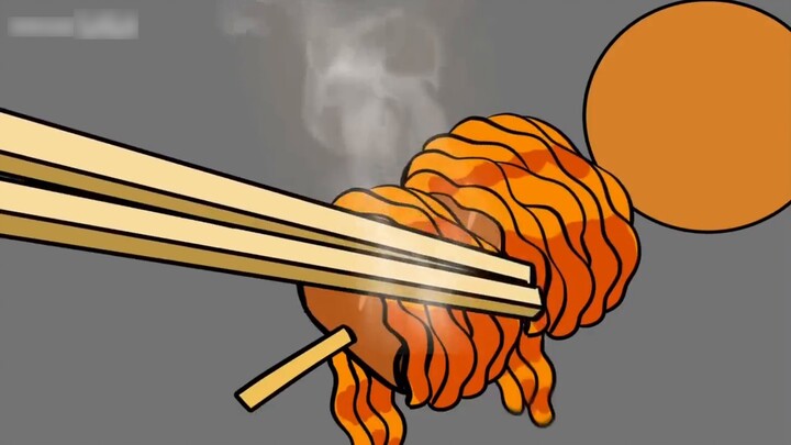 Mugunrentongge's convenience store eating show! #外國山海經#幽默#二元动漫#动漫解说
