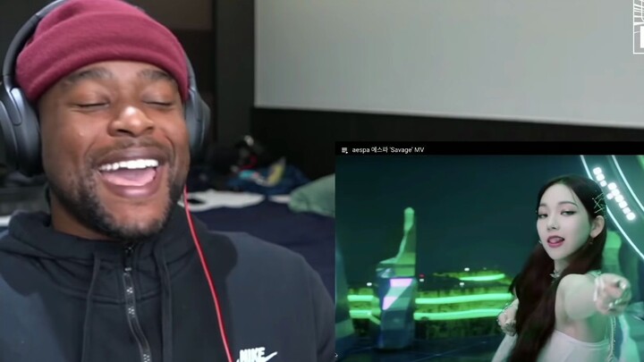 【MT ترجمة صينية】"مُبهم جدًا!" الأخ الأسود BRISXLIFE يشاهد رد فعله على فيديو aespa "Savage"