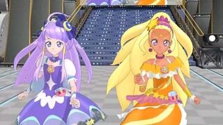 【MMDプリキュア】キュアセレーネ・キュアソレイユでロボキッス