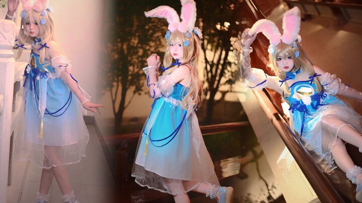 A-SOUL new song♥Legendary world Ranran fairy cosplay (p≧w≦q)