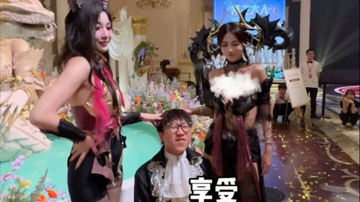 Reward 500 challenges for not speaking during the whole process