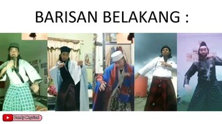 keadaan barisan belakang senam🗿