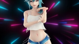 【MMD】我是你眼中的肉感微胖？~❤[优菈‖