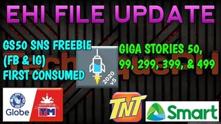 GIGA STORIES and FB & IG(SNS) First consumed Ehi update•New Fastest Server•TechniquePH